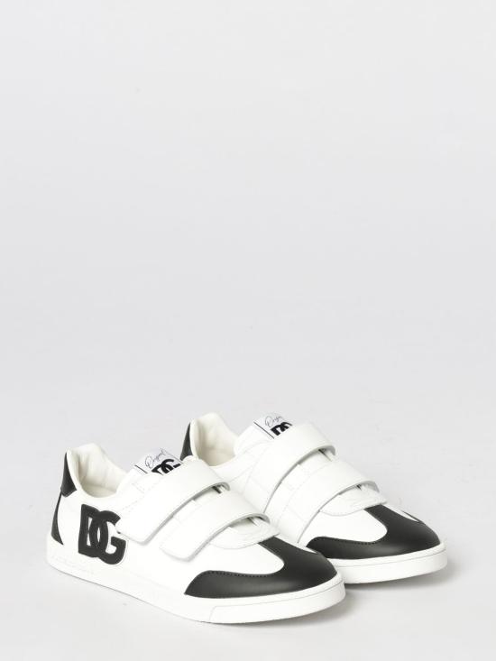 26SS [키즈] 돌체앤가바나 스니커즈 DA5254A1048 89697 White - DOLCE & GABBANA