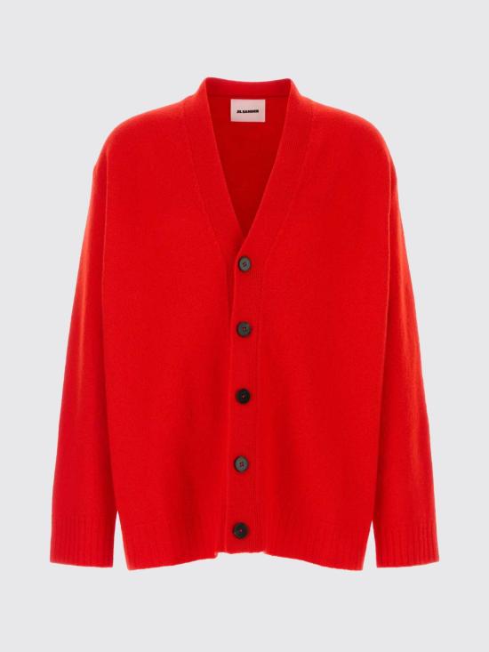 26SS 질샌더 스웨터 J22HP0005J14506 622 Red - JIL SANDER