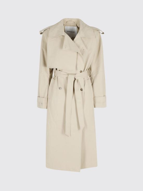 26SS 비르기테 허스카인드 트렌치 코트 5967150 032 Brown - BIRGITTE HERSKIND