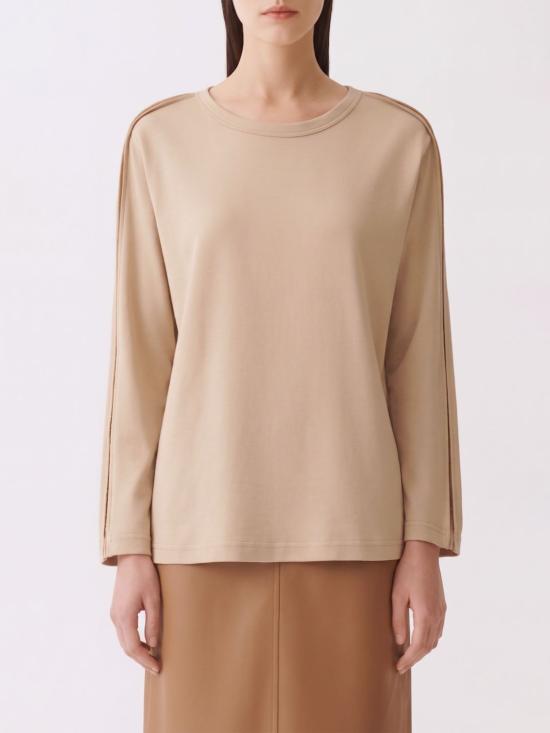 26SS 파비아나 필리피 반팔 티셔츠 JED266F142L902 0157 Beige