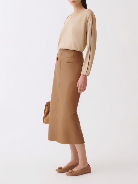 26SS 파비아나 필리피 반팔 티셔츠 JED266F142L902 0157 Beige - FABIANA FILIPPI