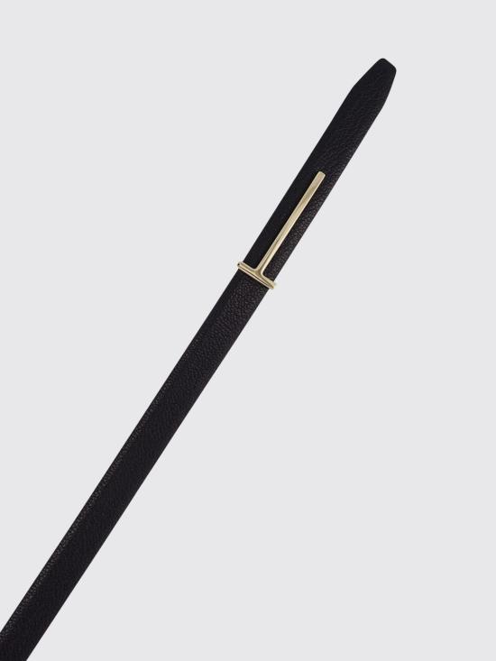 26SS 톰포드 레귤러 벨트 WB333LGO033P NAA Black - TOMFORD