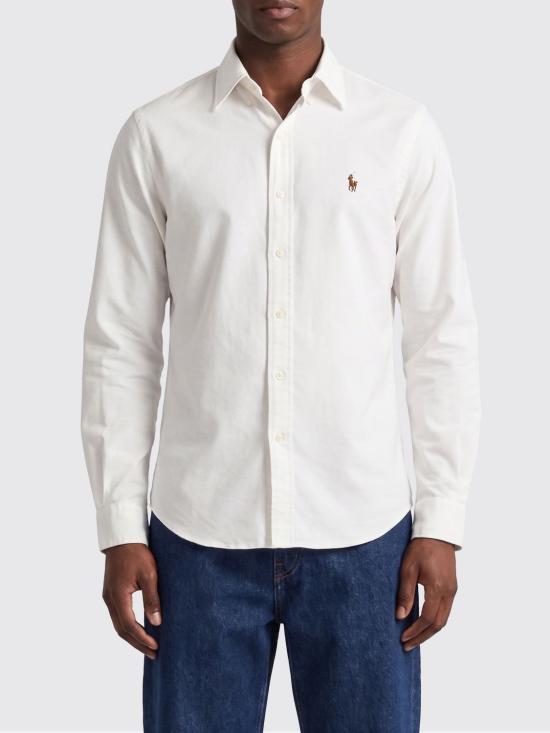 26SS 폴로 랄프로렌 긴팔 셔츠 712870507 001 White