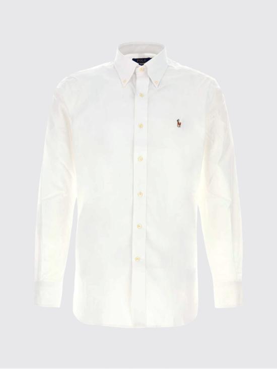 26SS 폴로 랄프로렌 긴팔 셔츠 712870507 001 White - POLO RALPH LAUREN