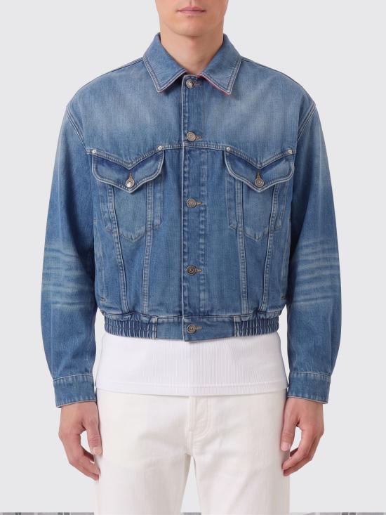 26SS 베르사체 데님 자켓 10244831A17466 1D800 Blue