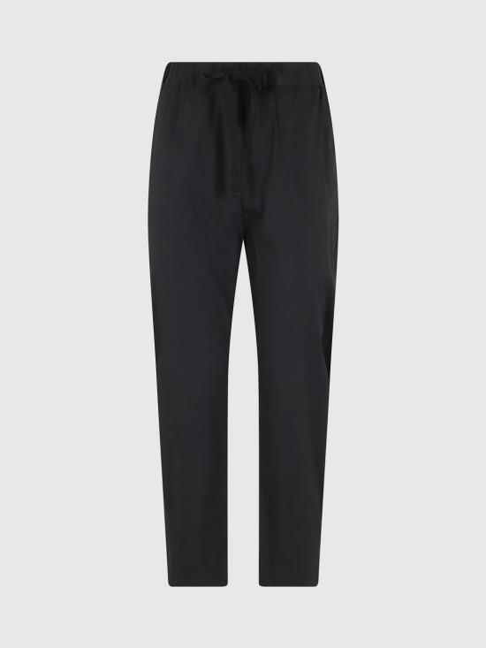 26SS 세미쿠튀르 스트레이트 팬츠 S6SK44 Y69 Black - SEMI-COUTURE