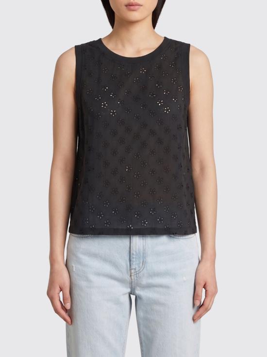 26SS 세미쿠튀르 민소매 티셔츠 S6SG01 Y69 Black