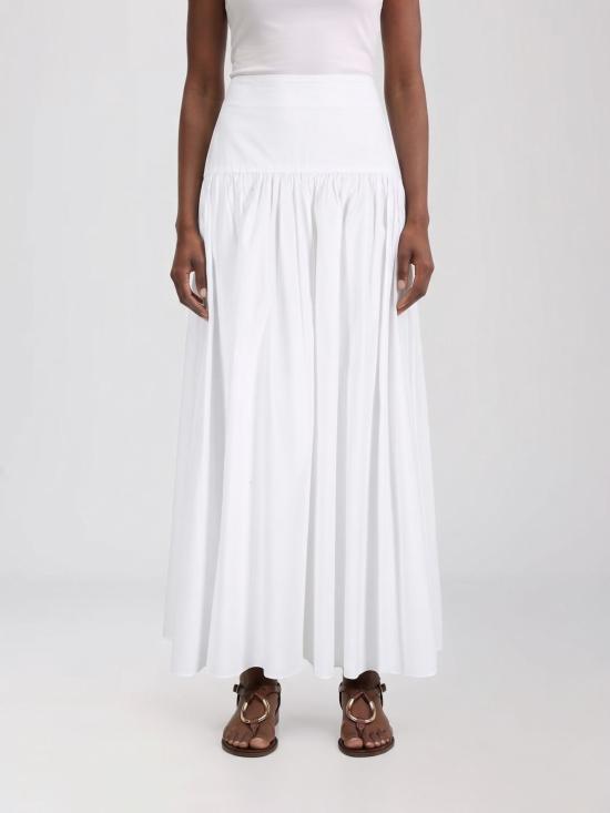 26SS 스타우드 롱 스커트 R26S6151PO WHT White