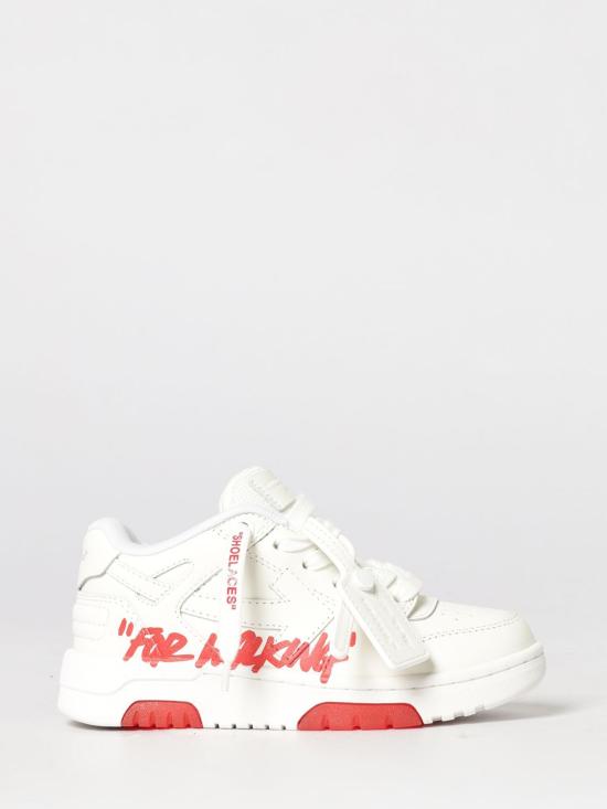 26SS [키즈] 오프화이트 스니커즈 B011S6L002 0125 White