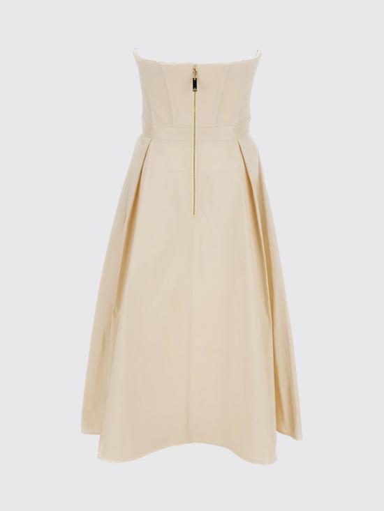 26SS 엘리자베타프랜치 롱 원피스 AB94262E2 045 Beige - ELISABETTA FRANCHI