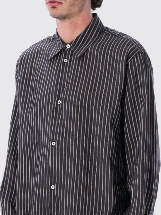 26SS 스튜디오 니콜슨 긴팔 셔츠 VIEWSNM1126 INDIGO Blue - STUDIO NICHOLSON