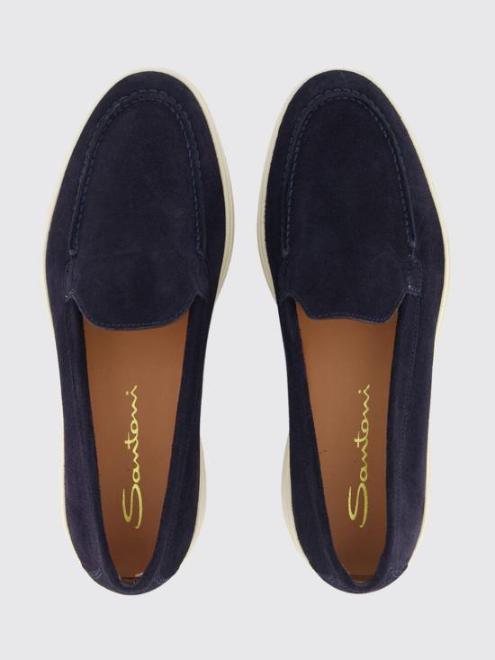 26SS 산토니 로퍼 WUYA58856TISNPYL U60 Blue - SANTONI