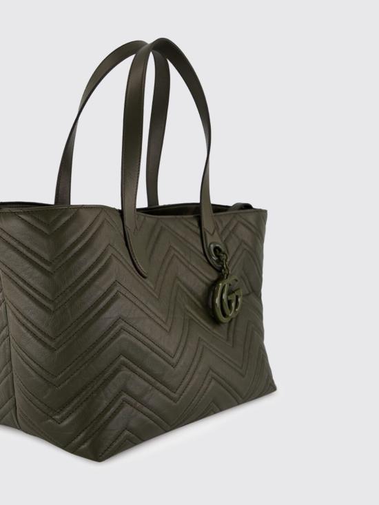 26SS 구찌 GG 마몽 미디움 토트백 855279AAFS1 3037 Green - GUCCI