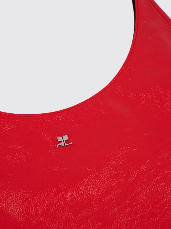 26SS 쿠레쥬 홀리 나츨랙 레더 토트백 126GSA210CR0043 4080 Red - COURREGES