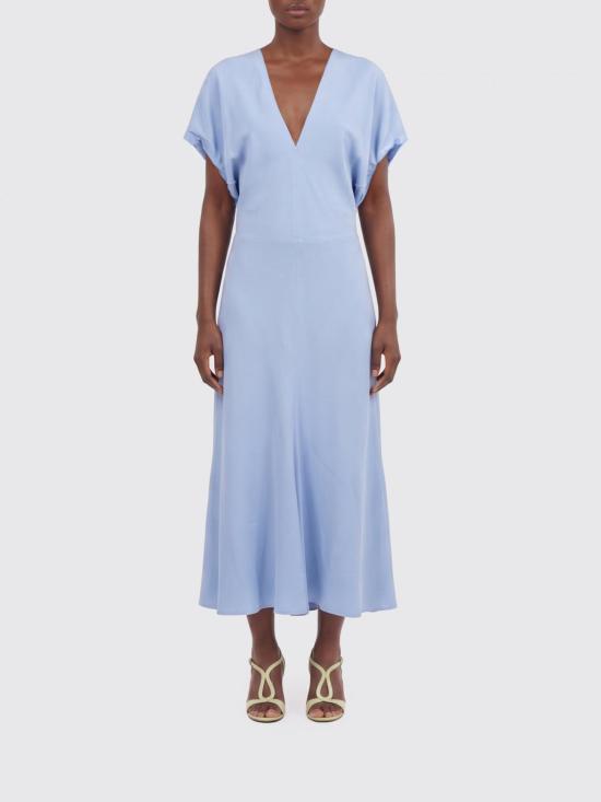 26SS 빅토리아 베컴 롱 원피스 1226WDR006381A 3644 Multicolor