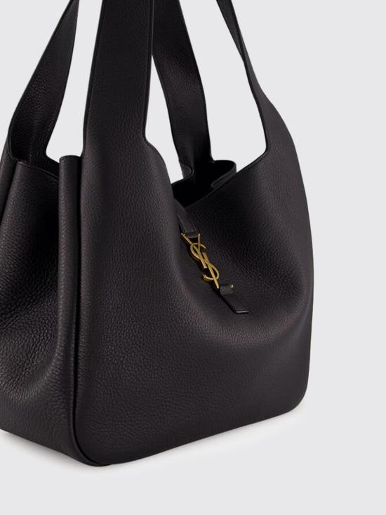 26SS 생로랑 그레인드 레더 LE 5 A 7 베아 숄더백 763435AADUU 1000 Black - SAINT LAURENT