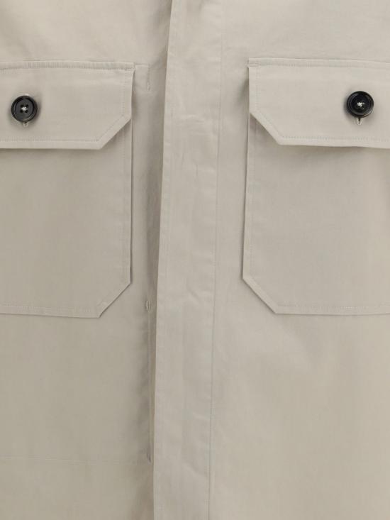 26SS 에르메네질도제냐 긴팔 셔츠 UHV16A3SOT8BN 01G White - ERMENEGILDO ZEGNA