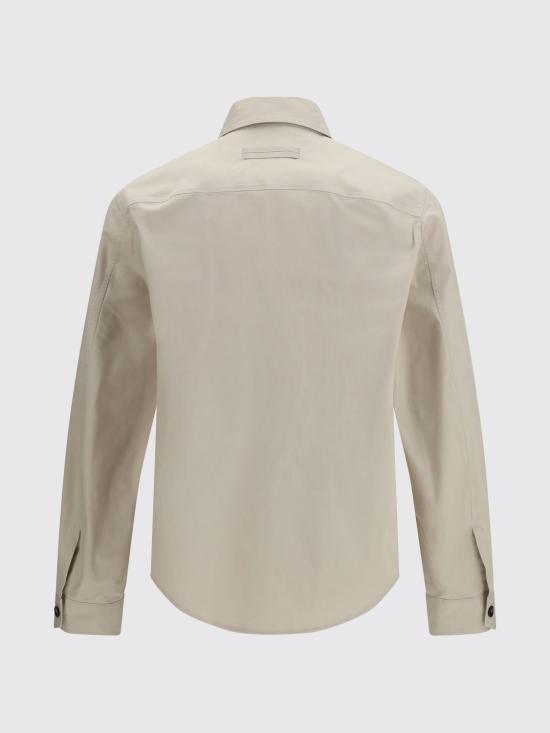 26SS 에르메네질도제냐 긴팔 셔츠 UHV16A3SOT8BN 01G White - ERMENEGILDO ZEGNA