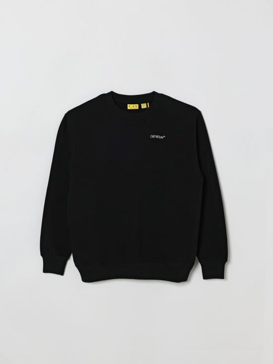 26SS [키즈] 오프화이트 풀오버 44BBA001S26F008 001 Black