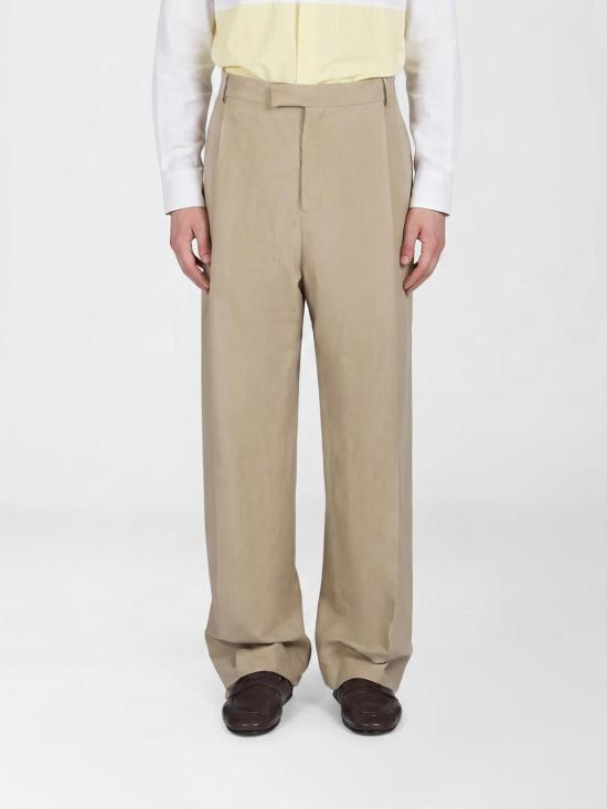 26SS 살바토레 페라가모 팬츠 145446 793017 SAFARI Beige