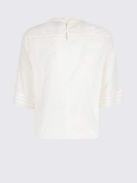 26SS 세미쿠튀르 반팔 티셔츠 S6SG03 A07 White - SEMI-COUTURE