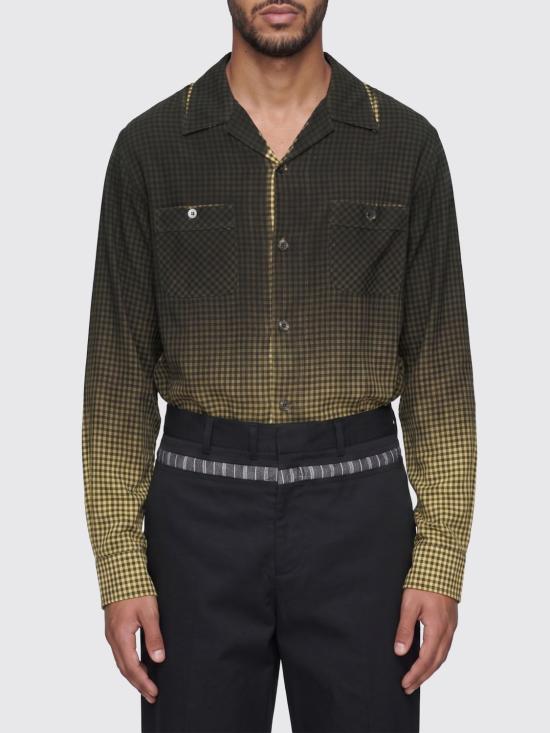 26SS 마르지엘라 긴팔 셔츠 S50DT0069M35691 001F Black