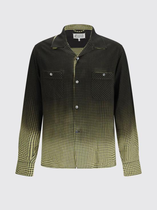 26SS 마르지엘라 긴팔 셔츠 S50DT0069M35691 001F Black - MAISON MARGIELA