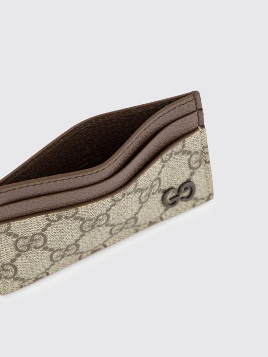 26SS 구찌 바이컬러 GG 카드 케이스 768248FACQC 9773 Beige - GUCCI