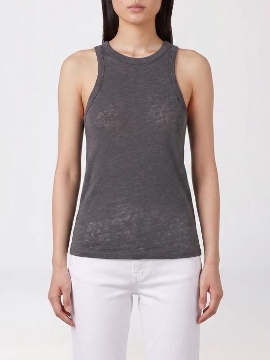 26SS 이로 민소매 티셔츠 26SWM19SAFRINA BLA01 Black