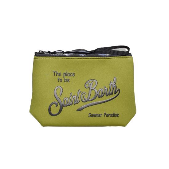 26SS 세인트바쓰 클러치/파우치 ALIN001 00395L5200 Verde - MC2 SAINT BARTH