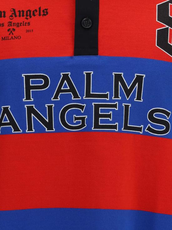 26SS 팜앤젤스 폴로 티셔츠 PMGB02CS26FAB002 2510 Red - PALM ANGELS