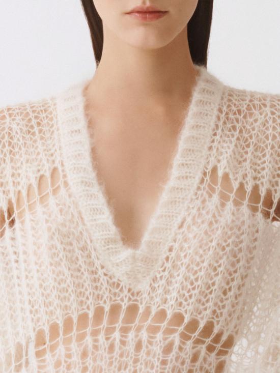 26SS 파비아나 필리피 스웨터 MAD266F059L737 25 Natural - FABIANA FILIPPI