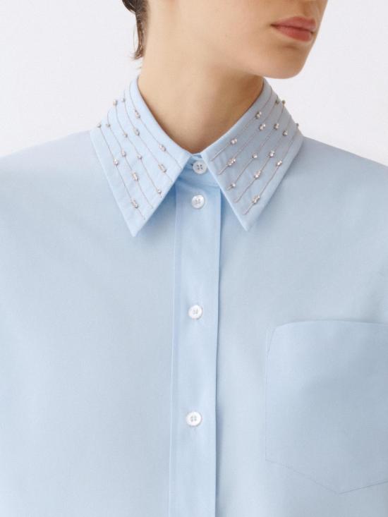 26SS 파비아나 필리피 셔츠 CAD276F416M160 5156 Gnawed Blue - FABIANA FILIPPI