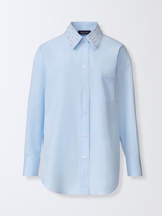 26SS 파비아나 필리피 셔츠 CAD276F416M160 5156 Gnawed Blue - FABIANA FILIPPI