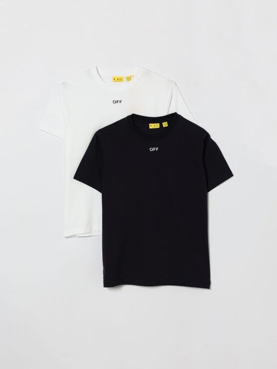 26SS [키즈] 오프화이트 티셔츠 44B2B001S26J001 960 Multicolor