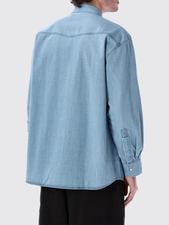 26SS 스튜디오 니콜슨 데님 셔츠 SNM1467 WWI Denim - STUDIO NICHOLSON