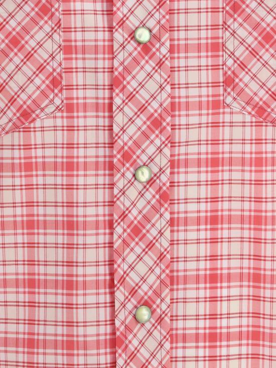 26SS 베르사체 긴팔 셔츠 10249541A17903 6R680 Red - VERSACE