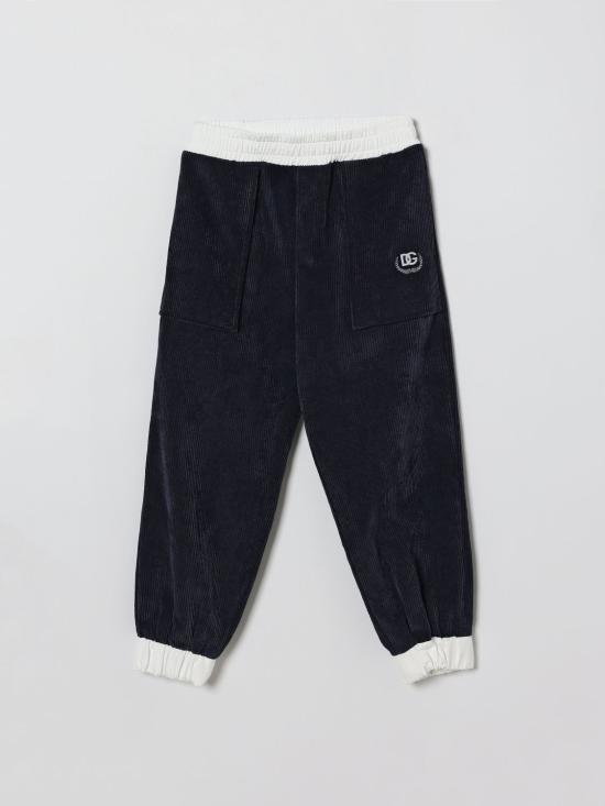 26SS [키즈] 돌체앤가바나 팬츠 L4JPJAFUWE3 B0339 Blue