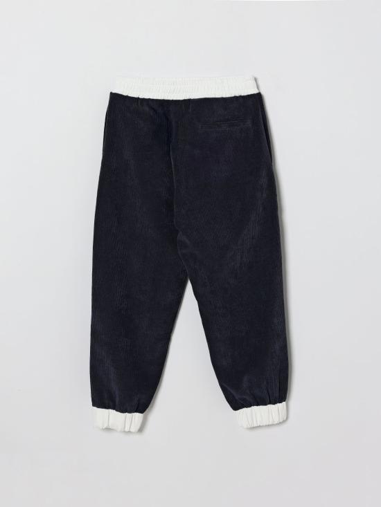 26SS [키즈] 돌체앤가바나 팬츠 L4JPJAFUWE3 B0339 Blue - DOLCE & GABBANA