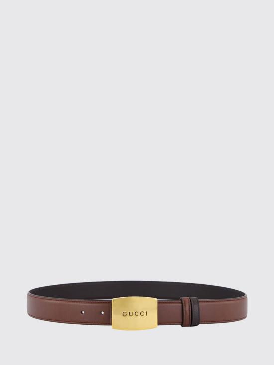 26SS 구찌 가죽 벨트 854766AAFWG 2241 Brown
