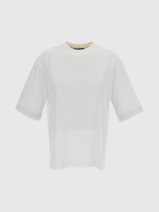 26SS 자크뮈스 반팔 티셔츠 26ETSW00588AJ00254 100 White - JACQUEMUS