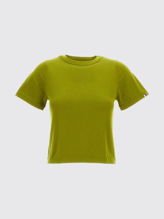 26SS 익스트림캐시미어 반팔 티셔츠 26721111TU05 GRASS Green - EXTREME CASHMERE