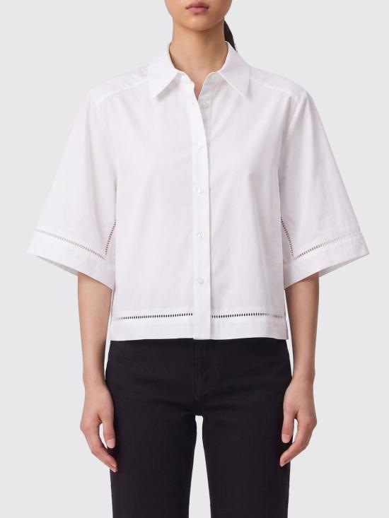 26SS 세미쿠튀르 셔츠 S6SK08 A03 White