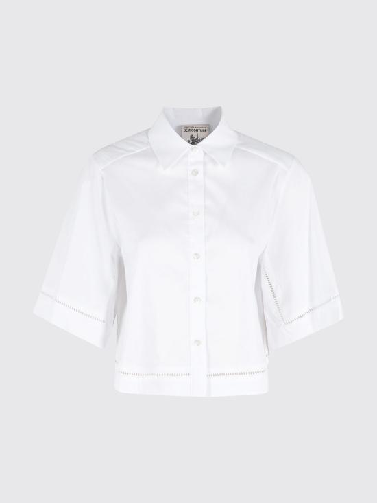 26SS 세미쿠튀르 셔츠 S6SK08 A03 White - SEMI-COUTURE