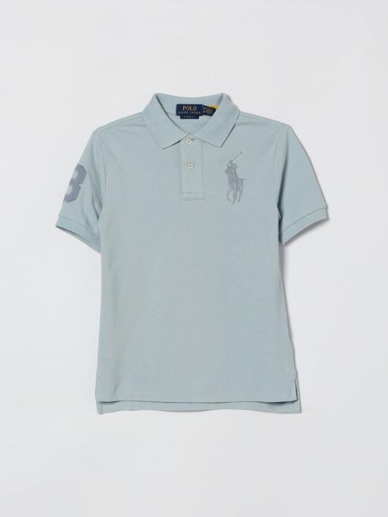 26SS [키즈] 폴로 랄프로렌 폴로 셔츠 323703635 504 Sky Blue