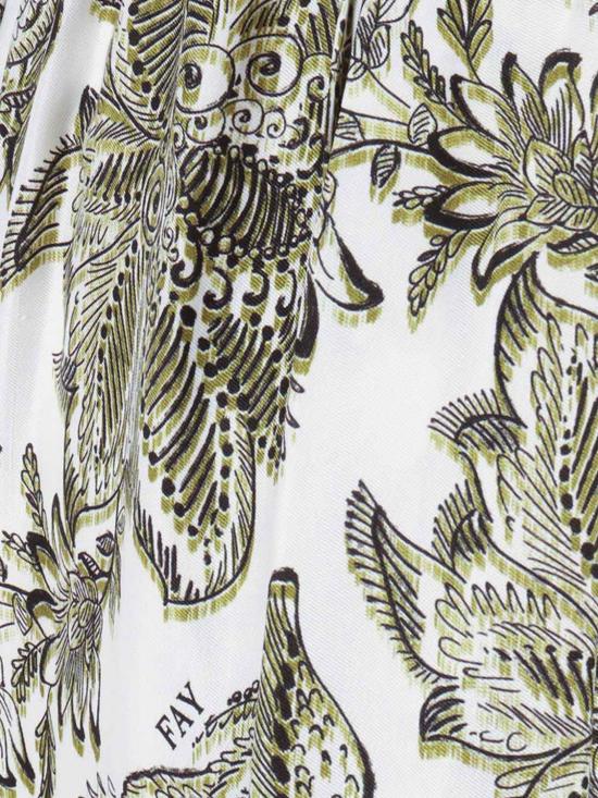 26SS 페이 롱 스커트 NXW92525500ZGI 7D51 Green - FAY