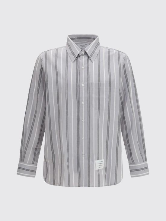 26SS 톰브라운 셔츠 MWL437OF1157 035 Grey - THOM BROWNE