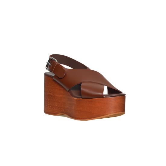 26SS 위켄드막스마라 샌들 2615521115600 002 Cuoio - WEEKEND MAX MARA