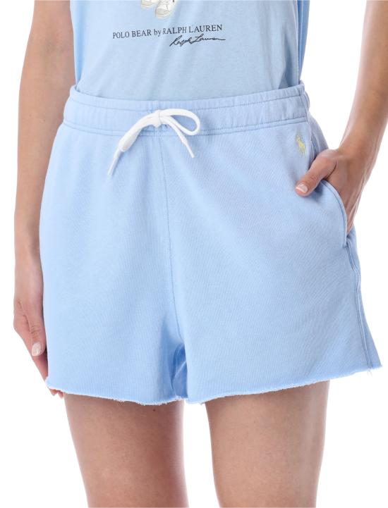 26SS 폴로 랄프로렌 포니 로고 자수 레귤러핏 쇼츠 211965103 502 Blue - POLO RALPH LAUREN
