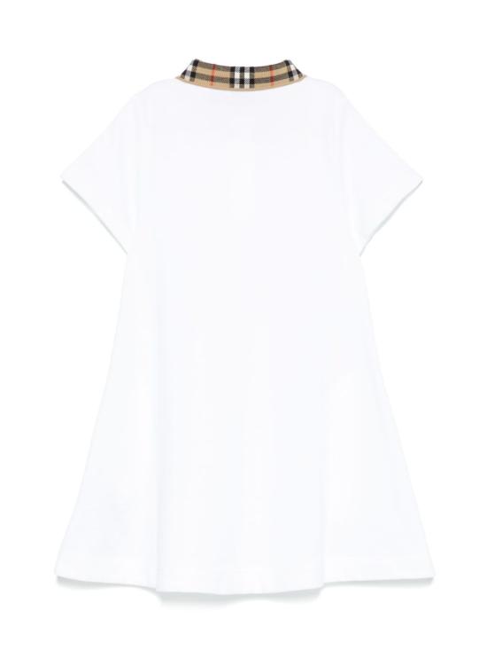 26SS [키즈] 버버리 원피스 8105586 A1464 White - BURBERRY